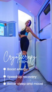 Cryotherapy benefits by Defy Egypt