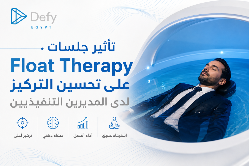 تأثير جلسات Float Therapy على تحسين التركيز لدى المديرين التنفيذيين